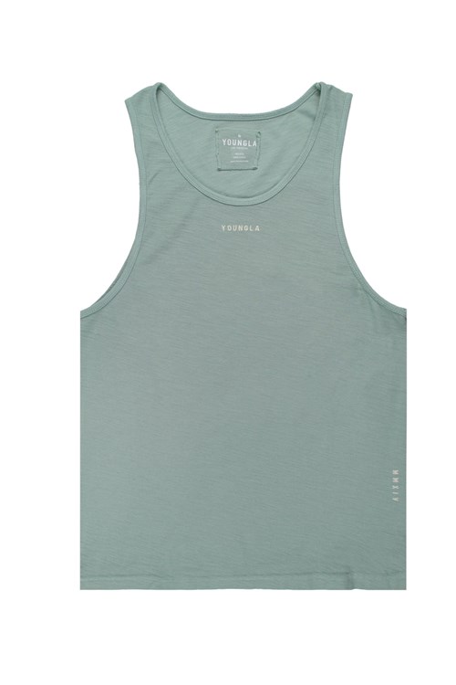 YoungLA 325 Marine Slub Tanks Menthe Lavage | 438-KHCFSW