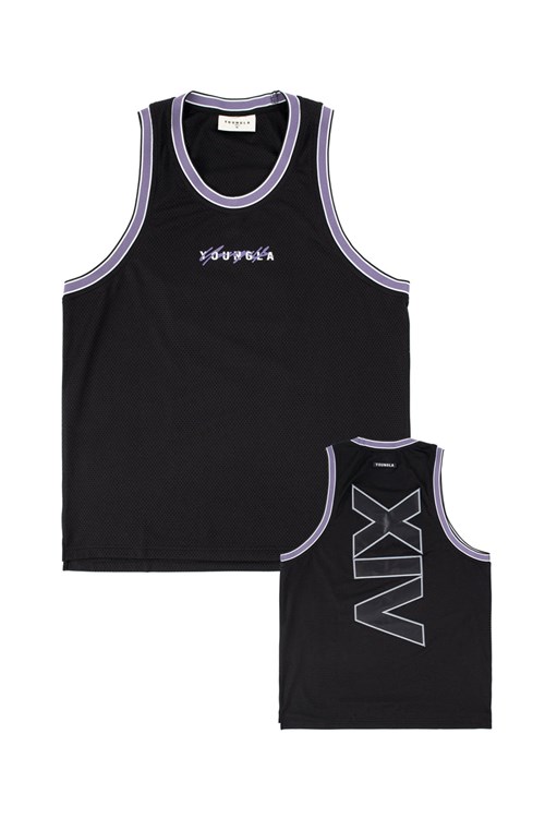 YoungLA 330 MVP Jerseys Noir | 291-NPLMFZ