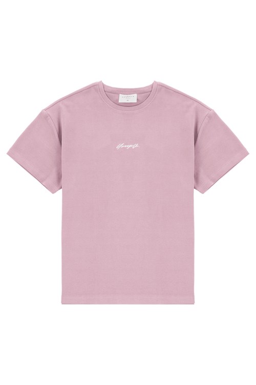 YoungLA 430 Oversized Cloud Foam Tee Lavande | 705-EMWPYL