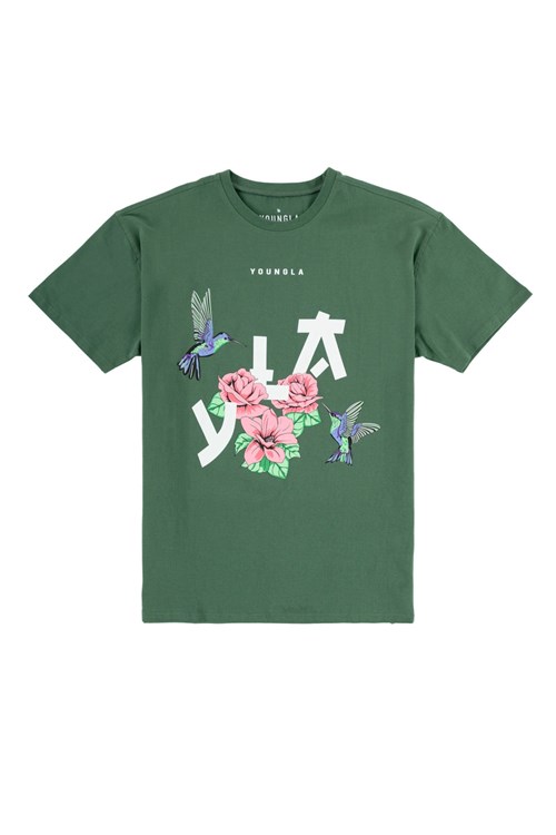 YoungLA 433 The Zen Tees Vert | 894-YCRXME