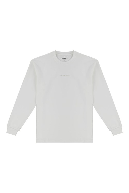 YoungLA 450 Cloud Foam Long Sleeves Blanche | 174-SEOWYQ