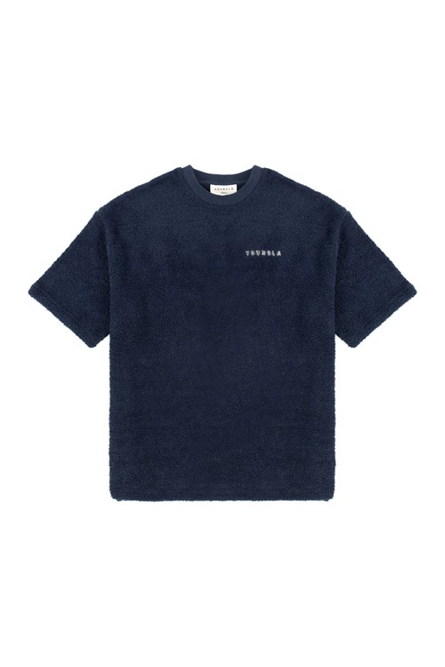 YoungLA 457 Cozy Tees Bleu Marine | 429-GWEALI