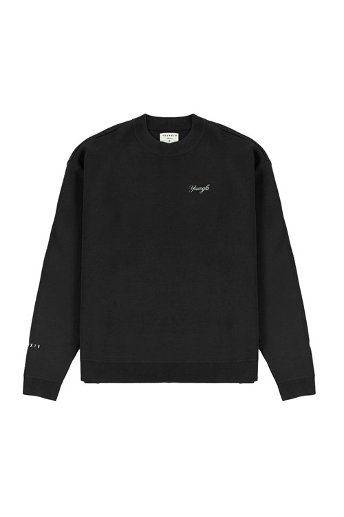 YoungLA 543 Essex Sweaters Noir | 520-DALFRQ