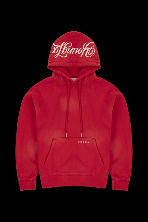 YoungLA 549 Phantom Hoodies Rouge Lavage | 302-YPFANX