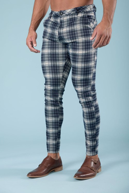 YoungLA 614 Dapper Robe Pants Bleu | 748-VDSZNX