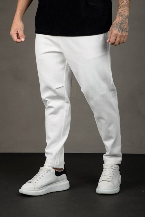 YoungLA 620 Cafe Trousers Blanche | 652-VAPDJC