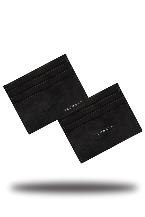 YoungLA 725 Executive card holder Noir | 103-LWCQBG