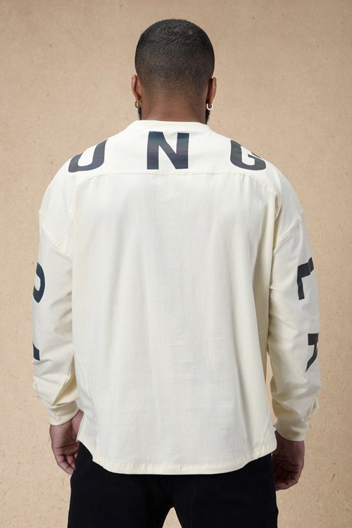 YoungLA 820 Ultralight Arc Longsleeves Off-White | 296-NJUMEV