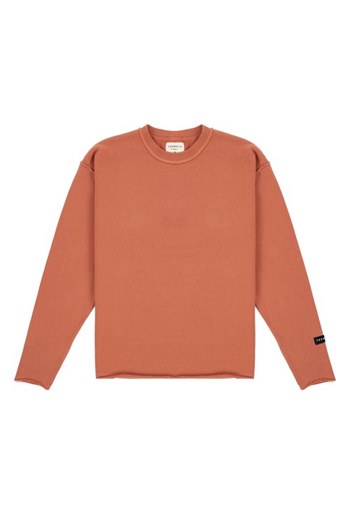 YoungLA 821 Anarchy Crewnecks Orange Lavage | 097-QYVTCU