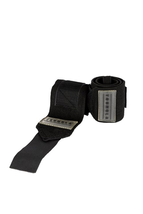 YoungLA 913 Wrist wraps Noir | 174-FHCGYR