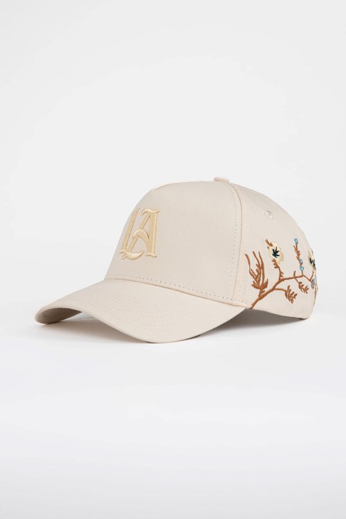 YoungLA 918 LA Branch Hats Off-White | 514-WXPUQY