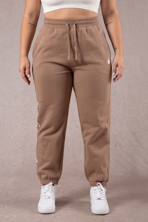 YoungLA W203 D'hiver Bloom Joggers Marron Clair | 459-YOGAMX