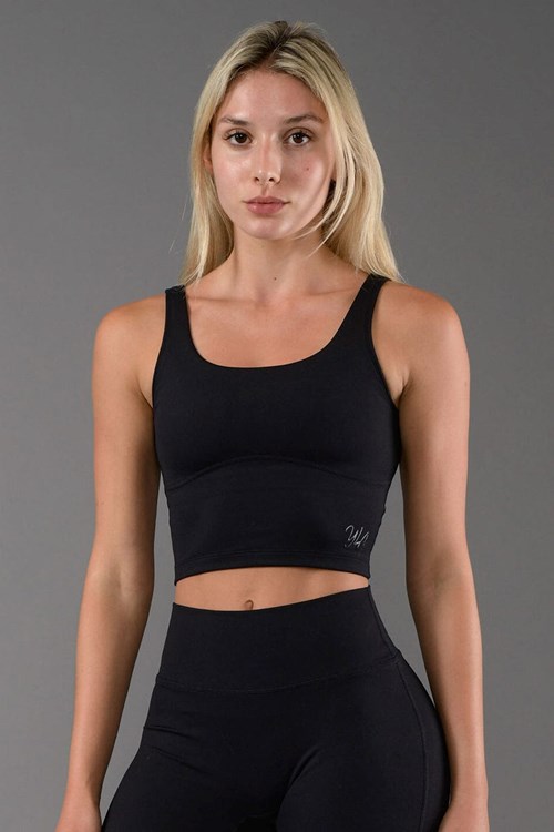 YoungLA W309 Level-up Sports Bra Noir | 021-IXPUOF