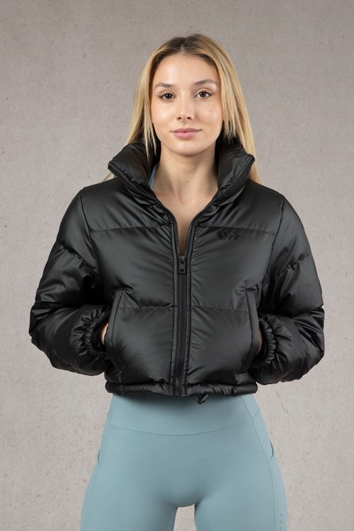 YoungLA W511 Rosita Puffer Jacket Noir | 194-ALWMPY